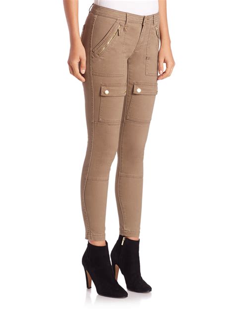 michael kors neat dress pants tan|Michael Kors Pants for Women .